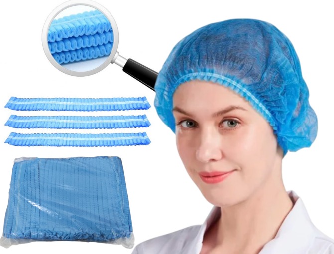 GORRO PARA ENFERMERA TIPO GUSANO