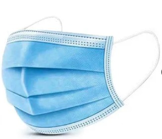 MASCARILLA DESCARTABLE DE 3 PLIEGUES